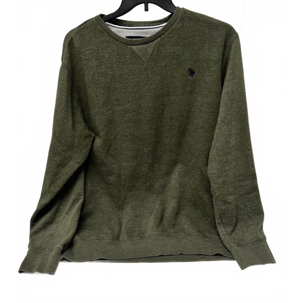 U.S. Polo Assn. Casual Sweater - Olive Green - XXL